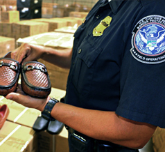 CBP Officer with Shoes