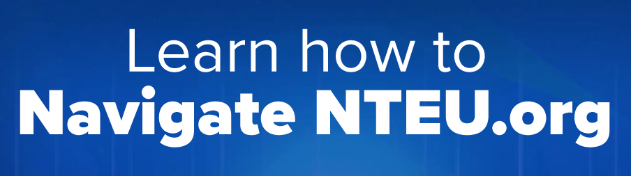Navigating NTEU.org How To Videos 