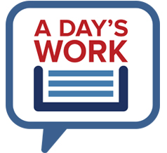 A Day's Work - Blog logo