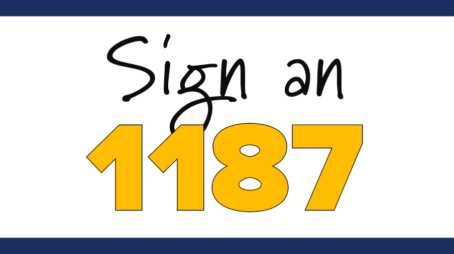 Sign an 1187